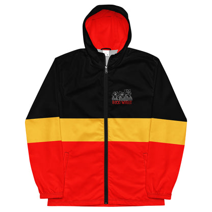 Three color windbreaker